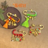 普陀山孕妇别针宝宝护身符新生婴儿外出压惊平安挂件灵隐文创胸针