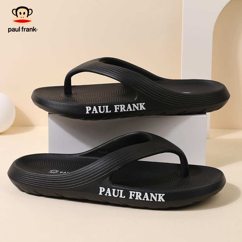 大嘴猴男士简约百搭人字拖正品