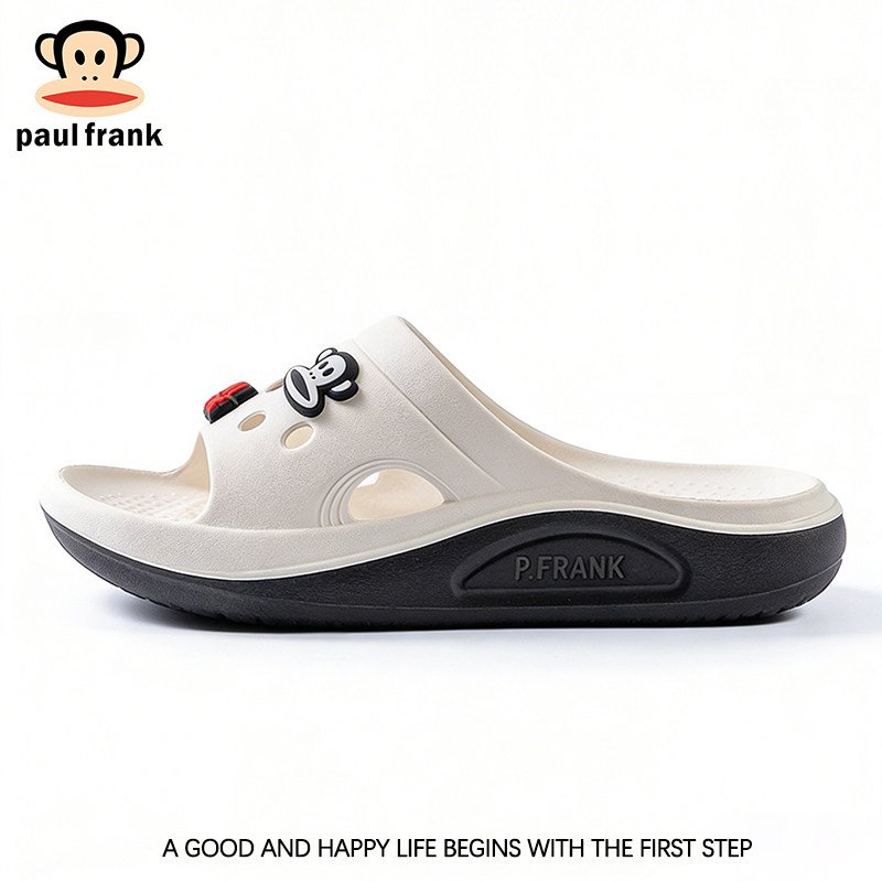 大嘴猴凉拖鞋女夏季家居爆款踩屎感轻便不累脚厚底情侣高端凉鞋男