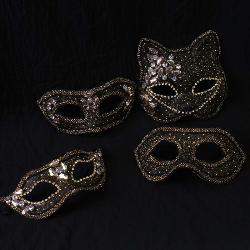 舞会宠儿半脸面具男士情侣假面罩