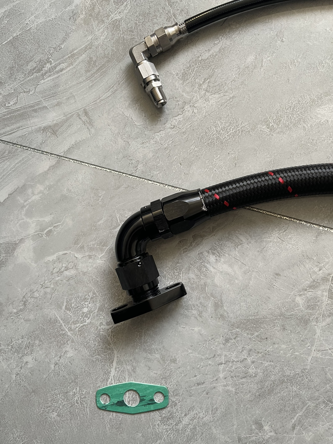 定做，涡轮回油管，AN10回油管，长度随意定制。