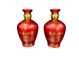 江苏桃林酒业42度浓香型白酒红珍品十五年陈一箱两提4坛