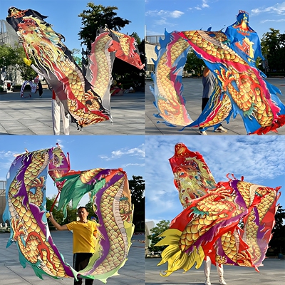 健身龙舞龙彩带厂家批发货