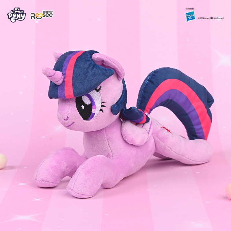 正版小马宝莉玩偶my little pony周边毛绒玩具送女孩女生生日礼物