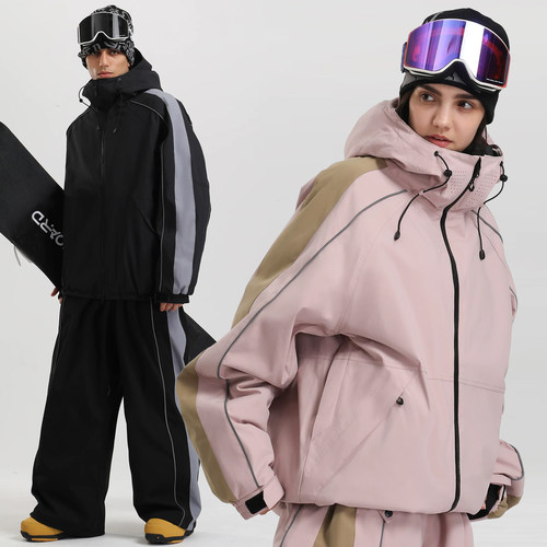 GsouSnow女滑雪服防风防水保暖衣