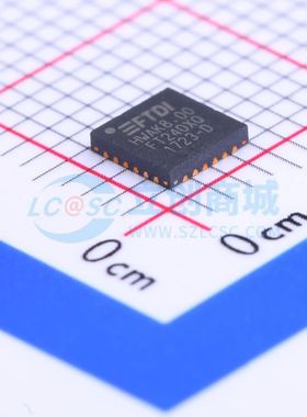 FT240X USB 8位FIFO IC FT240XQ-R QFN-24-EP(4x4) USB转换芯片