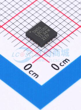 低功耗RS-485线路驱动器和接收器对 SN55LBC180RSAR QFN-16-EP(4x