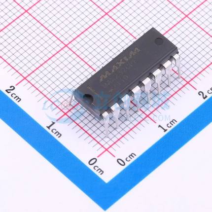 5V供电，多通道RS-232驱动/接收器 MAX232CPE+ DIP-16 RS232芯片