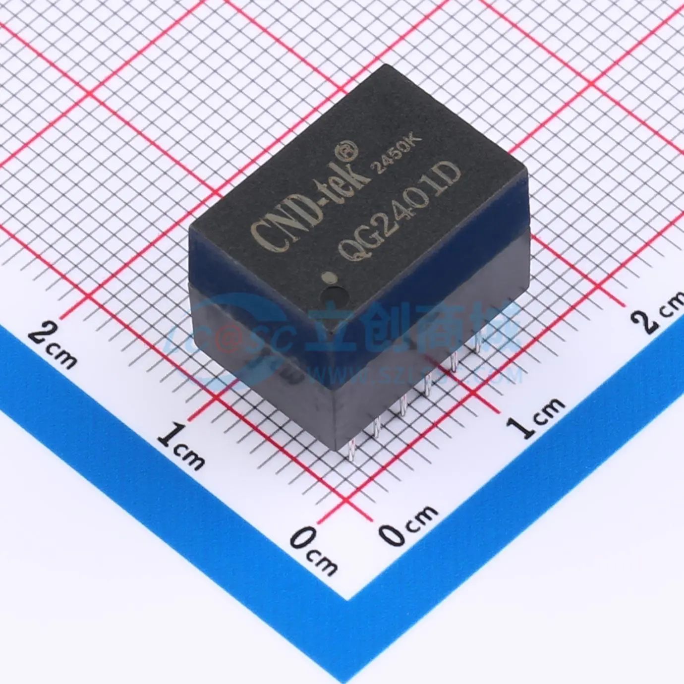 QG2401D 插件,15.5x11mm 网口变压器 全新原装