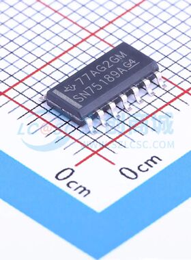 四通道线接收器 SN75189ADR SOIC-14 RS232芯片 全新原装