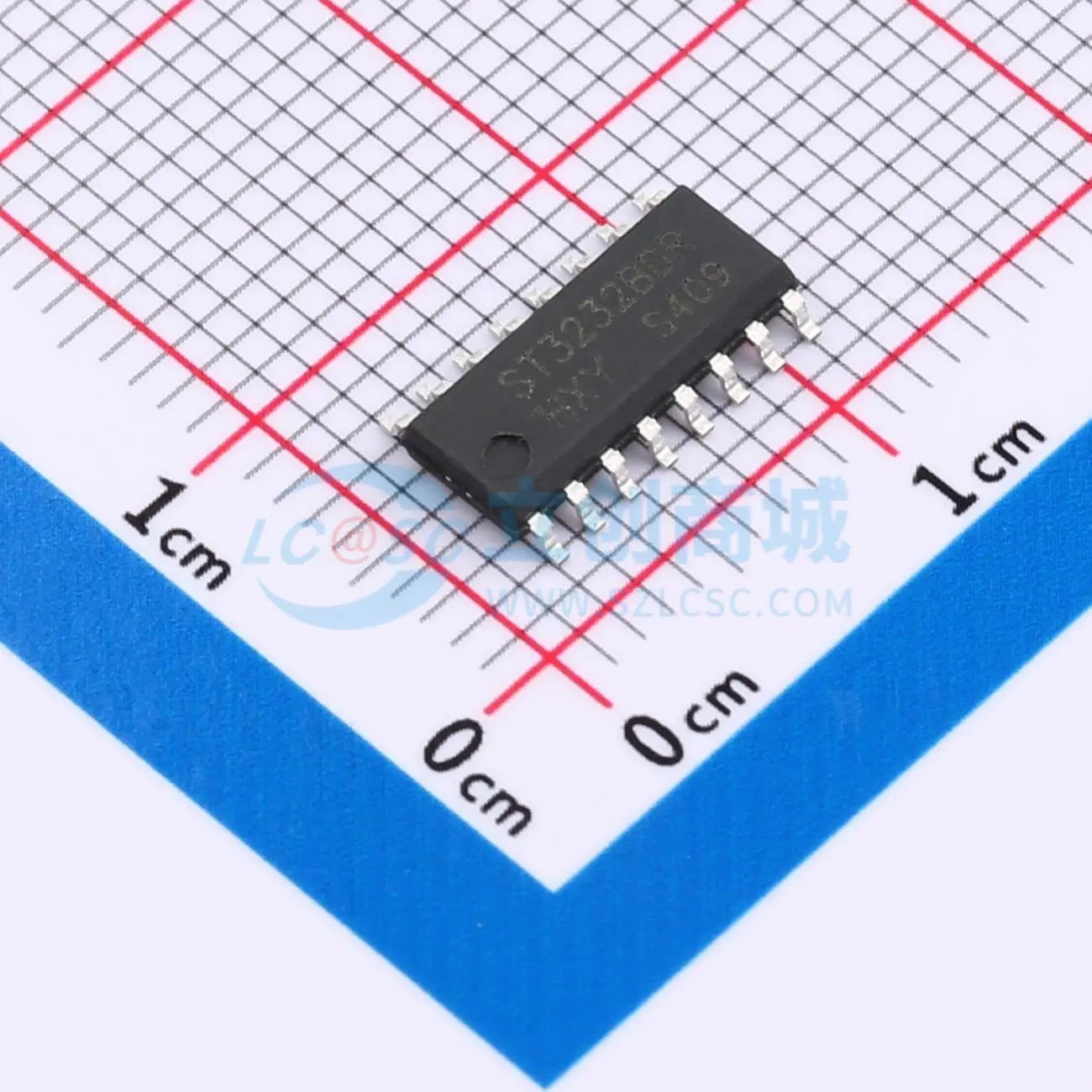 收发器 电源电压3V~5.5V 数据速率250Kbps ST3232BDR-HXY SOP-16