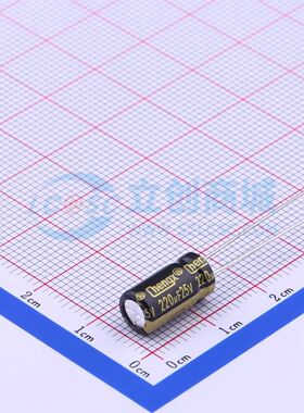 GR227M025E12RR0VH4FP0 插件,D6.3xL12mm 直插铝电解电容 全新原