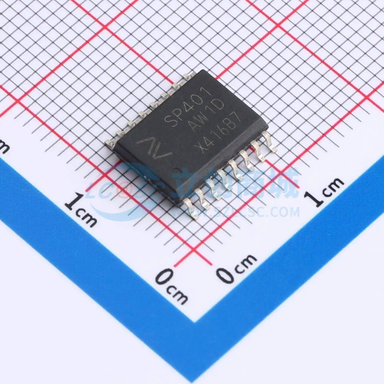 全新原装 SP401AW1-DSWR SOIC-16-300mil 数字隔离器
