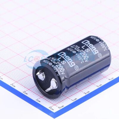 LS477M200N40RR0VH2SP0 插件,D22xL40mm 牛角型电解电容 全新原装