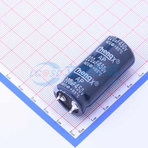 AP227V450N45RR0VS2SP0 插件,D22xL45mm 牛角型电解电容 全新原装