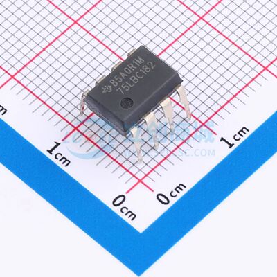 差分总线收发器 SN75LBC182P PDIP-8 RS-485/RS-422芯片 全新原装