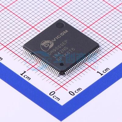 全新原装 DM9000EP DM9000EP LQFP-100(14x14) 以太网控制器