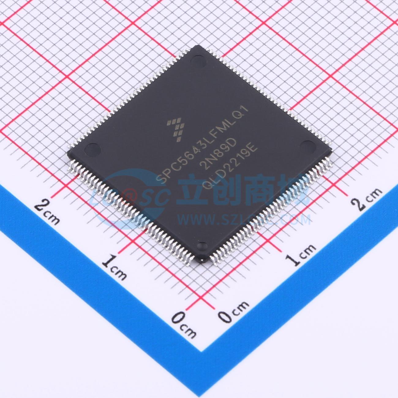 全新原装 SPC5643LFF2MLQ1 LQFP-144(20x20) 单片机(MCU/MPU/SOC)