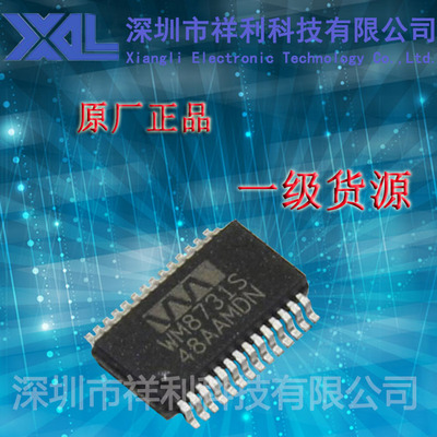 WM8731S    WM8731SEDS封装SSOP-28【供应WOLFSON系列音频芯片】