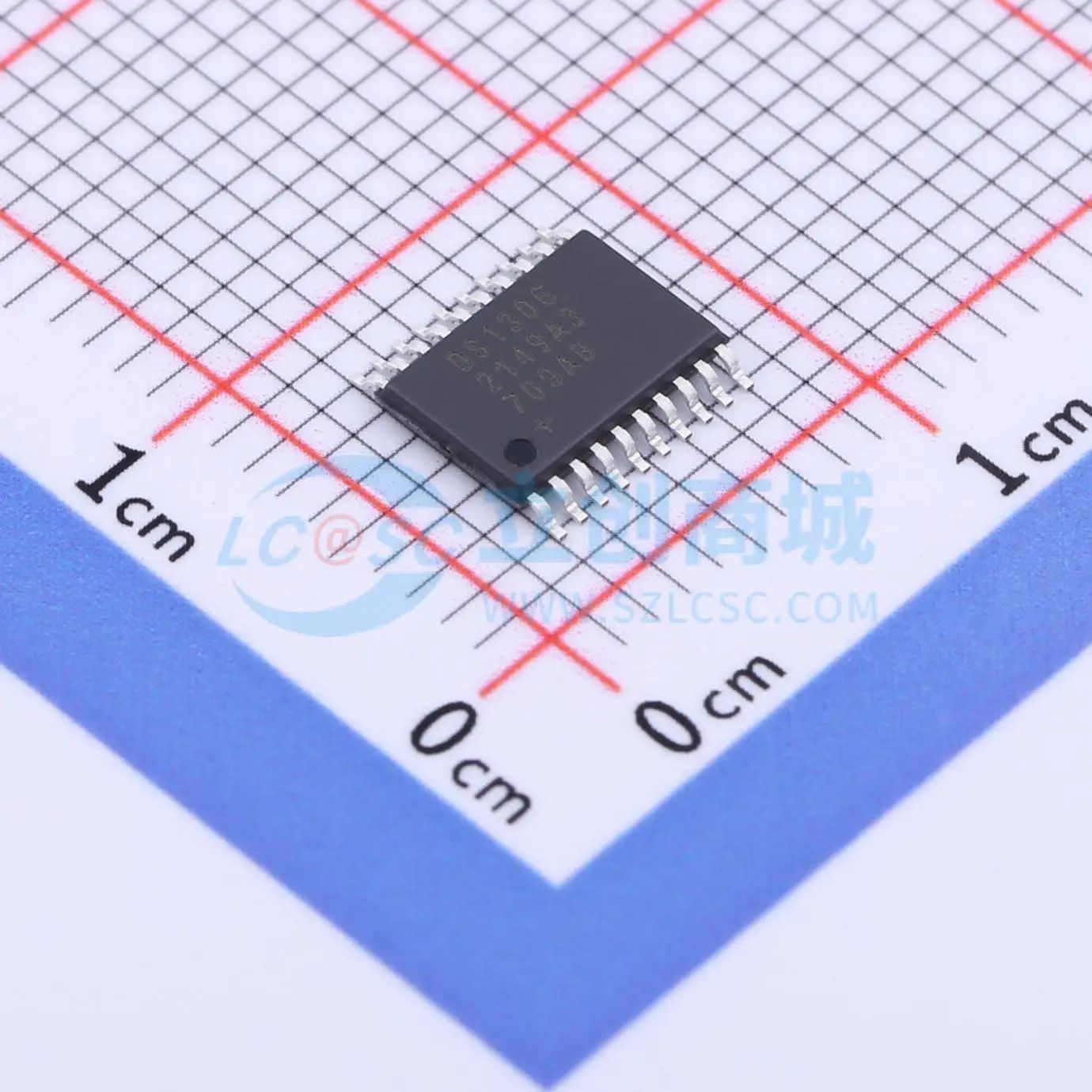 全新原装 串行闹钟实时时钟 DS1306E+ TSSOP-20 实时时钟(RTC)