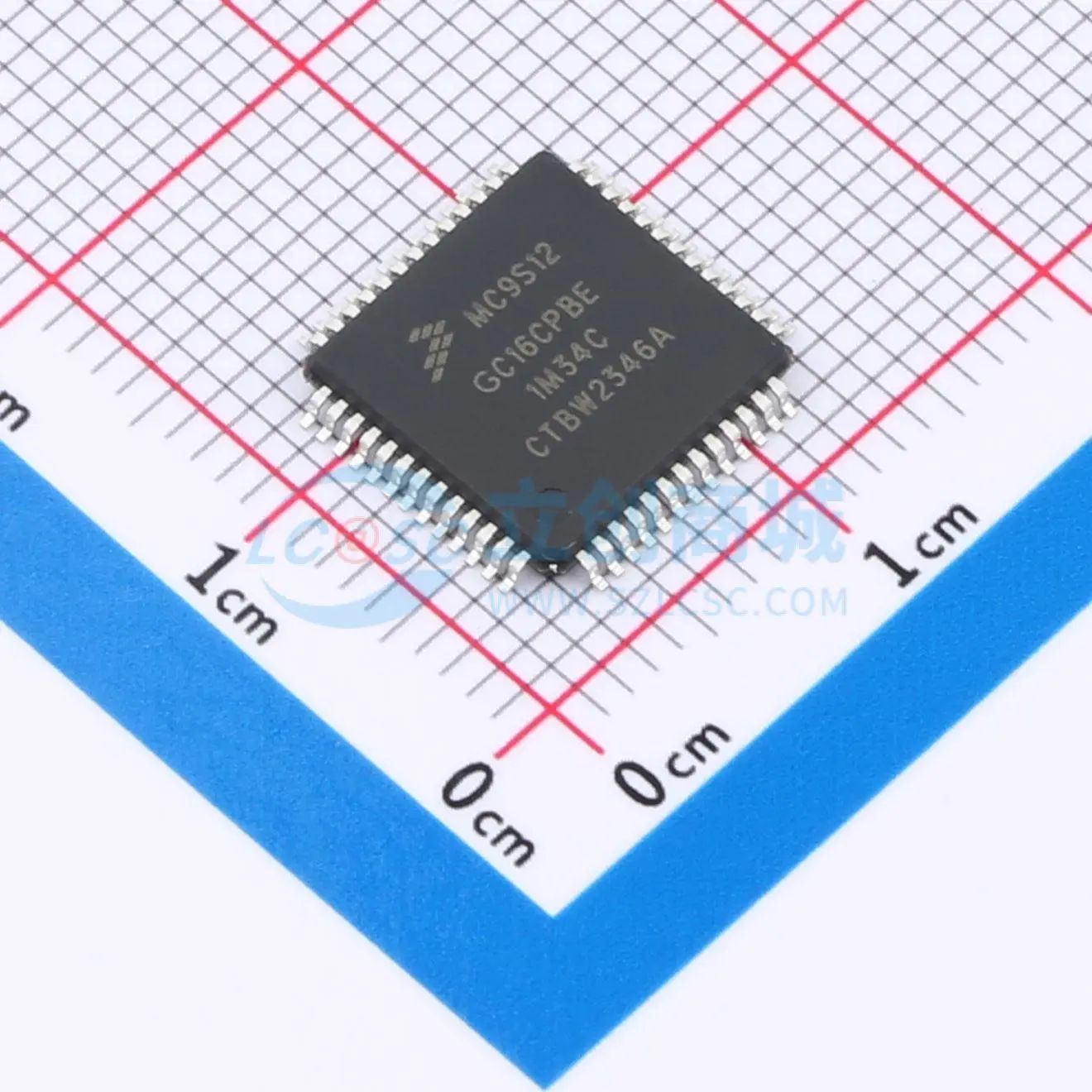 全新原装 MC9S12GC16CPBE TQFP-64(10x10) 单片机(MCU/MPU/SOC)