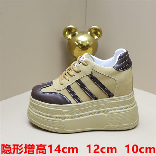 10公分小码小白鞋女百搭14厘米