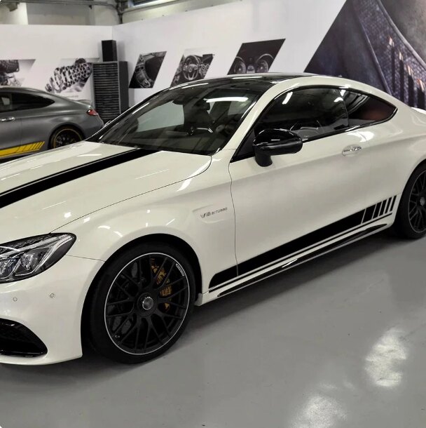 奔驰C63/W205AMGC级侧裙贴