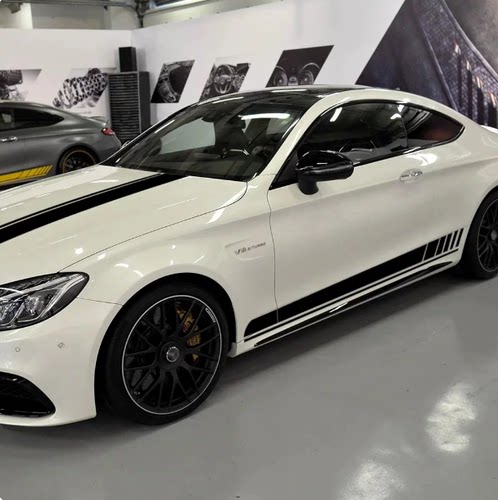 奔驰C63/W205AMGC级侧裙贴