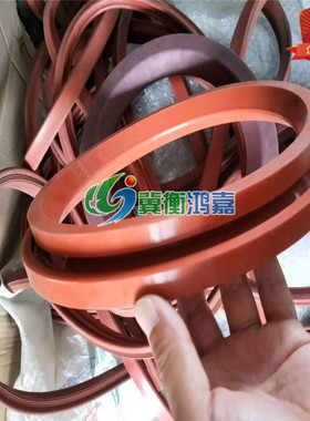 克莱德插入式高温硅胶圆顶阀密封圈DN80  P19081C-00   129*87*20