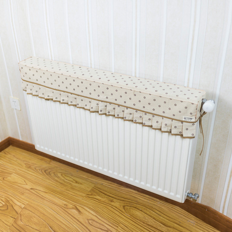 暖气罩布艺/蕾丝暖气套老式铁暖气片罩 防熏黑防尘罩装饰罩磁铁式