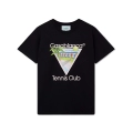 Tennis Court Triangle - Black