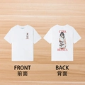 Front and Back Style-Sports Girl White