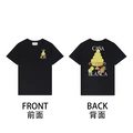 Front and Back Style-Tennis Cup Black
