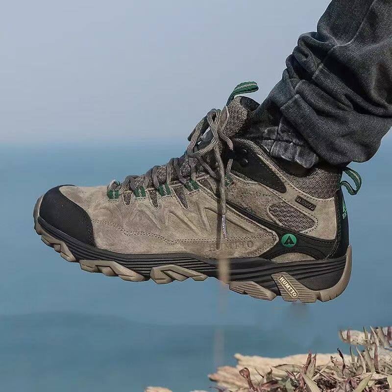 悍途登山鞋男鞋女防水防滑透气耐磨高帮户外休闲鞋旅游沙漠徒步靴