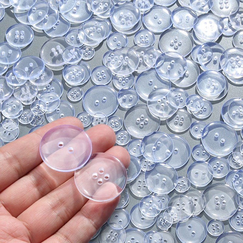 透明隐形扣子衣服内扣里扣垫扣儿童外套衬衫圆形树脂两眼毛领钮扣,居家布艺,纽扣,淘宝优惠券,粉丝福利购,淘宝优惠卷