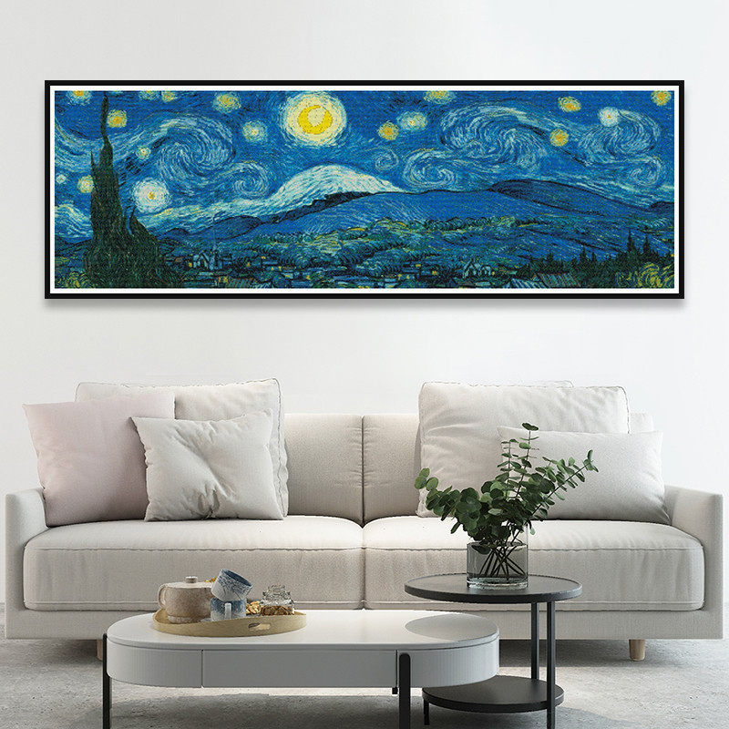 星空钻石画风景系列满钻2026新款星空全景梦幻简约现代卧室自己贴