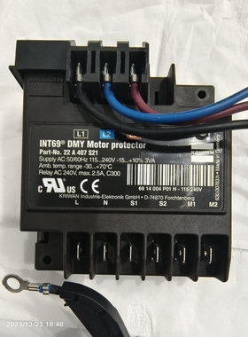 全新进口压缩机保护模块INT69DMY