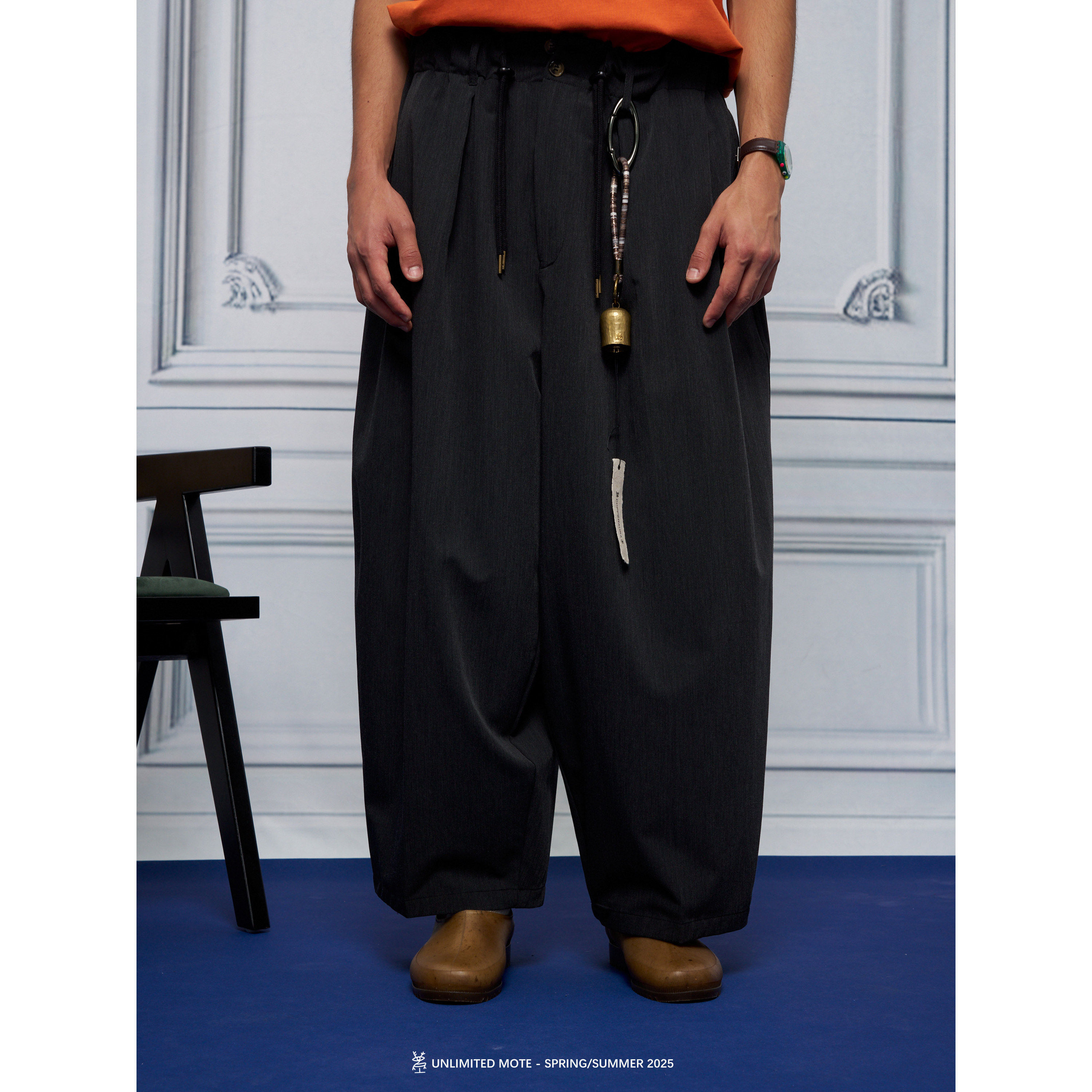 Unlimited Mote〔气球裤1.0〕日系阔腿混纺长裤