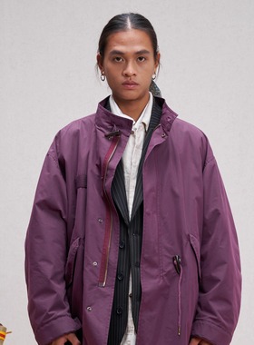 Unlimited Mote〔M65Parka〕日系宽松风衣中长外套工装派克大衣