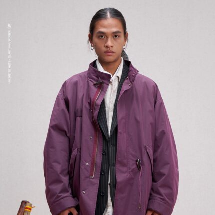 Unlimited Mote〔M65Parka〕日系宽松风衣中长外套工装派克大衣