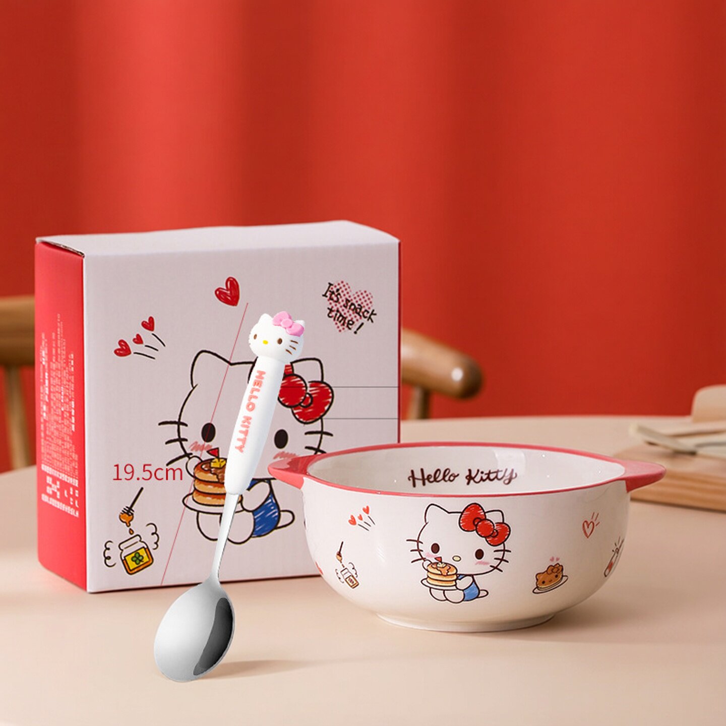 hellokitty食品级高温陶瓷碗饭碗