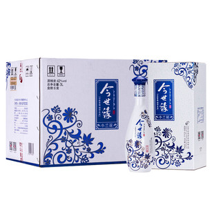 今世缘42度小兰花500ml*6瓶