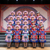 盛装 壮族服装 儿童三月三广西新款 短裙少数民族演出服土家女童衣服