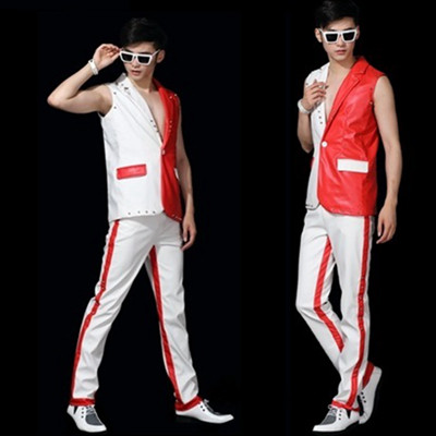 Pantalon cuir homme serré - Ref 1478935 Image 1