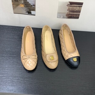 配裙子法式 2cm 女秋冬季 小香风平底玛丽珍单鞋 芭蕾风单 新款