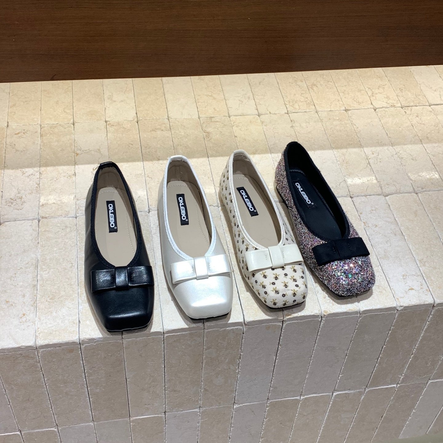 法式平底气质亮片单鞋女鞋子春秋2026新款春季蝴蝶结芭蕾舞晚晚鞋,女鞋,浅口单鞋,淘宝优惠券,粉丝福利购,淘宝优惠卷