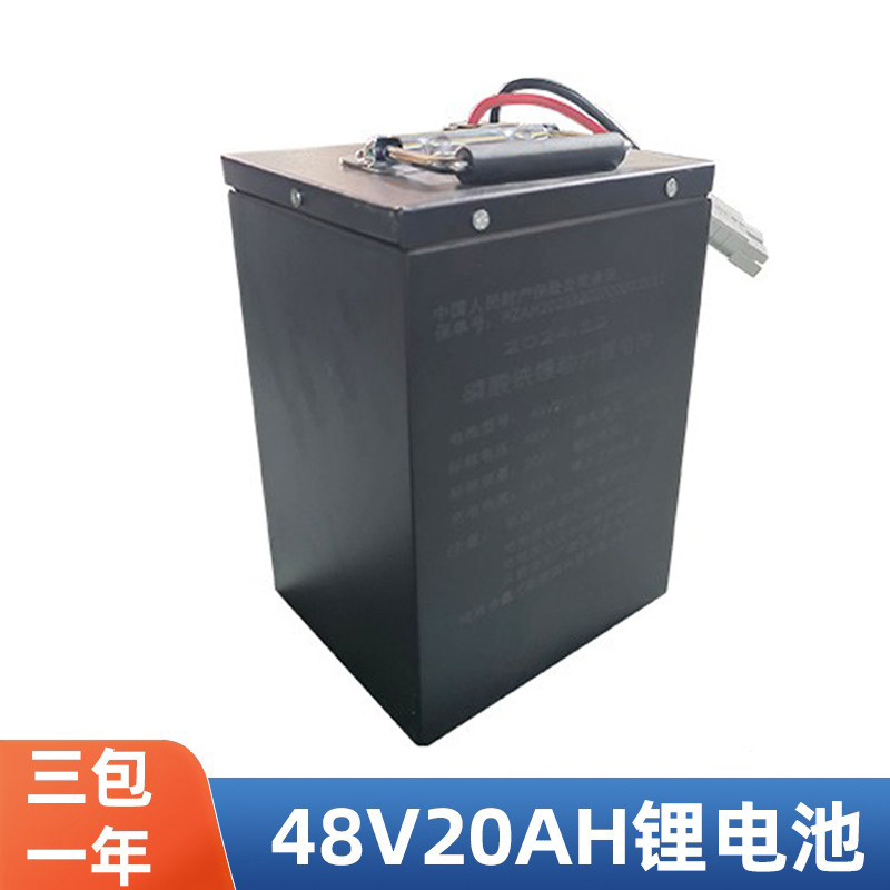48v20ah磷酸铁锂电池叉车搬运车地牛电动车锂电池可拆卸移动电源
