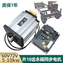 旋变电机控制器系统 5kw7.5kw10kw大功率直流永磁同步无刷电动机