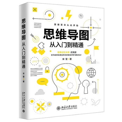 思维导图从入门到精通 改变思维 宋莹 东尼博赞系列 记忆训练书籍新手入门脑力开发潜能思维导图逻辑学记忆大师都在使用的思维书籍