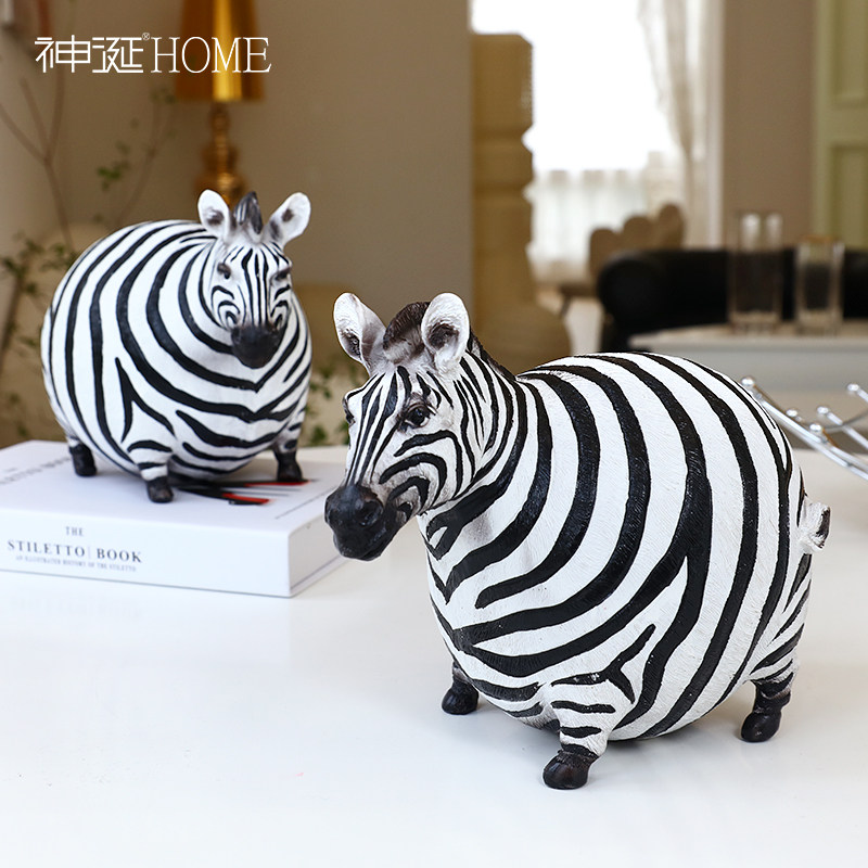 Bắc Âu Sáng Tạo Nhà Phòng Khách Lối Vào Ngựa Vằn Thủ Công Nhỏ Đồ Nội Thất Tủ Rượu Tủ Tivi Trang Trí Văn Phòng Đồ Trang Trí 	đồ gỗ trang trí điện	 	đồ gỗ trang trí ha noi